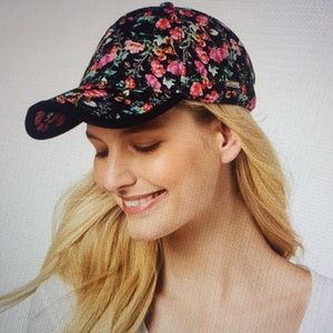 Steve Madden Classic Neon Floral Baseball Cap